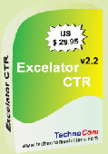 Screenshot of eXcelator CTR