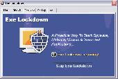 Screenshot of Executable Lockdown
