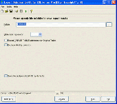 Screenshot of Export Database to SQL for SQL server