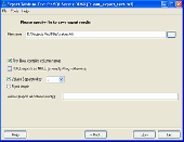 Screenshot of Export Database to Text for SQL server