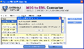 Export MSG to EML Screenshot