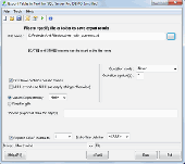 Screenshot of Export Table to Text for Oracle