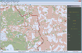 Screenshot of Eye4Gps GPS mapping software