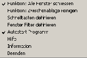Screenshot of Fenster Schliesser fuer Windows