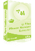 Files Phone Number Extractor Screenshot