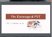 Screenshot of Fix Damaged PST