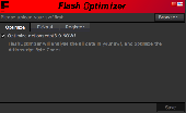 Screenshot of FlashOptimizer