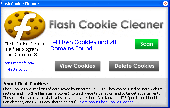 Screenshot of Flash Cookie Cleaner