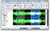 Screenshot of Free Audio Editor 2012