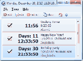 Screenshot of Free Countdown Timer Portable