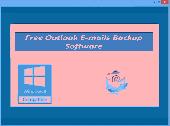 Free Outlook E-mails Backup Software Screenshot