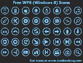 Free WP8 Icons Screenshot