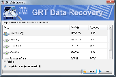 Screenshot of GRT Data Recovery