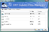 Screenshot of GRT Deleted Files Recovery