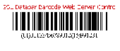 GS1 Databar Barcode Web Server Control Screenshot