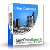 Screenshot of GeoDataSource World Cities Database 
