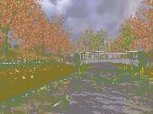 Golden Autumn 3D Screensaver Screenshot