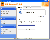 HP Access Point Screenshot