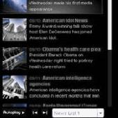 Screenshot of HTML News Ticker