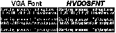 Screenshot of HVFULLSC-Video Card and CPI Fonts
