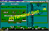 HVTerminal TrueType Terminal Font Screenshot