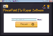 Screenshot of Hi5 Software PowerPoint File Repair