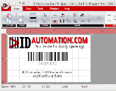 Screenshot of IDAutomation Barcode Label Software