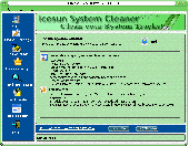 Screenshot of Icesun System Cleaner