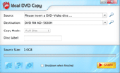 Ideal DVD Copy for Mac Screenshot