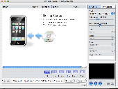 Screenshot of ImTOO DVD to iPhone Converter for Mac