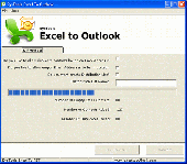 Import Excel to Outlook Screenshot
