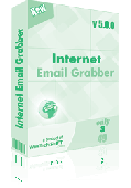Screenshot of Internet Email Grabber