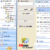 KBase for Outlook Screenshot
