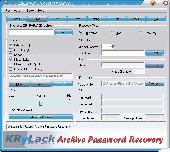 KRyLack Archive Password Recovery Screenshot