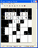 Screenshot of Kakuro Cross Sums Puzzle