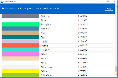 KnownColorLister Screenshot