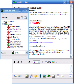 Screenshot of LanTalk NET