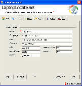Screenshot of LaptopLocate.net