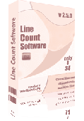 Screenshot of Line Count Software
