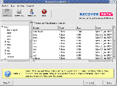 Screenshot of Linux Data Recovery Software