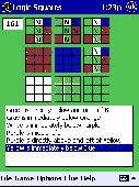 Screenshot of Logic Squares for Pocket PCs