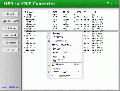 MP3 to SWF Converter Screenshot