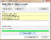 MSG to MBOX Converter Screenshot