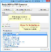 MSG to PDF Converter Screenshot