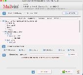 Screenshot of MailVita OLM to PST Converter for Mac