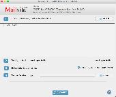 Screenshot of MailVita PST to MBOX Converter for Mac