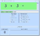 Screenshot of Math Flash Cards For Kids Software