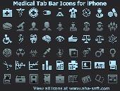 Medical Tab Bar Icons for iPhone Screenshot