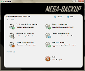 Mega-Backup Screenshot