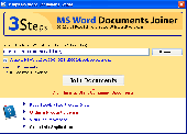 Screenshot of Merge Word Pages